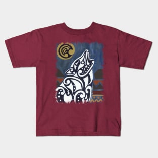 Legend of the White Wolf Kids T-Shirt